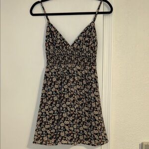 Forever 21 Black Floral Dress